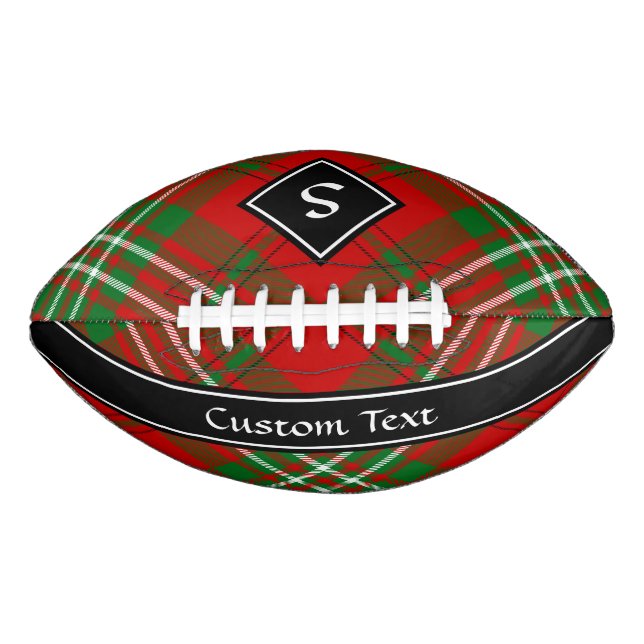 Clan Scott Red Tartan Football (Vorderseite)