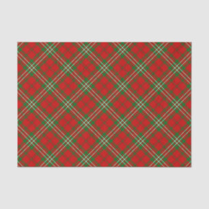 Clan Scott Red Tartan Tissue Paper Seidenpapier