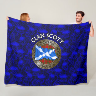 Clan Scott Tartan Fleecedecke