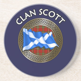 Clan Scott Tartan Getränkeuntersetzer