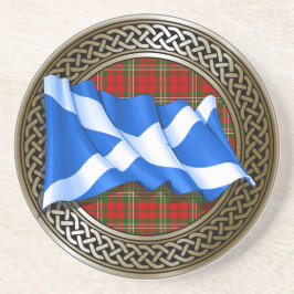 Clan Scott Tartan Getränkeuntersetzer