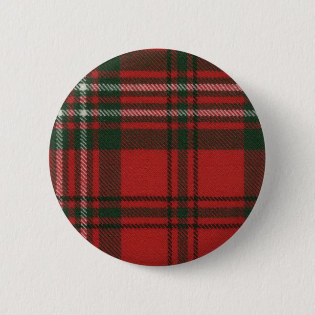 Clan-Scotttartan-Knopf Button (Vorderseite)