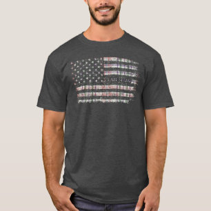 Clan Shaw Women's Scottish tartan US Flaggenkilome T-Shirt