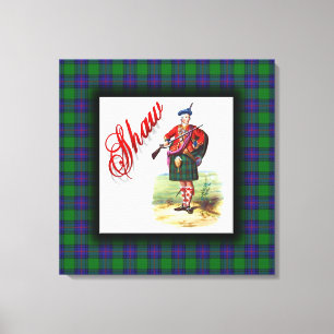 Clan-Shawscottish-Traum Leinwanddruck