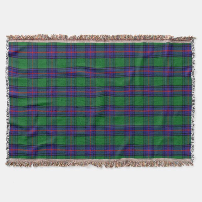 Clan-ShawTartan Decke (Vorderseite)