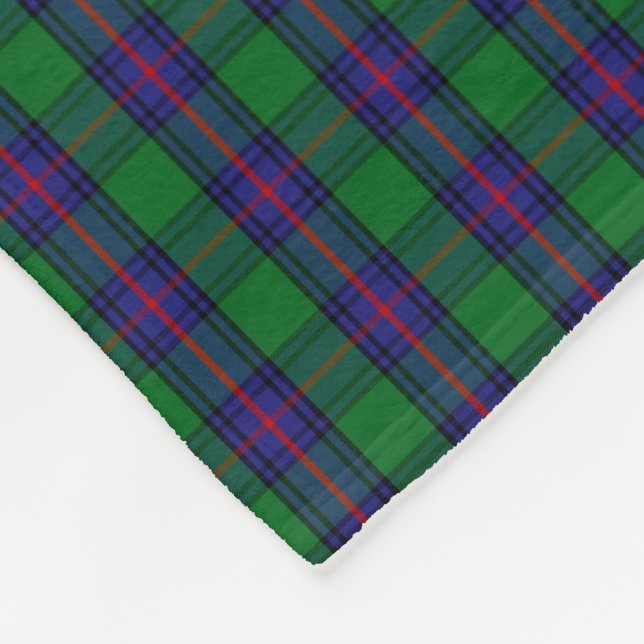 Clan-ShawTartan Fleecedecke (Ecke)