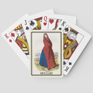 Clan Sinclair Classic Scotland Bicycle Deck Spielkarten