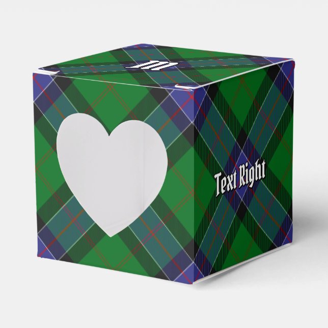 Clan Sinclair Hunting Tartan Geschenkschachtel (Vorderseite)