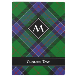 Clan Sinclair Hunting Tartan Klemmbrett