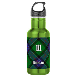 Clan Sinclair Jagdtartan Edelstahlflasche