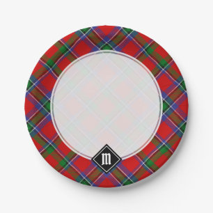 Clan Sinclair Tartan Pappteller
