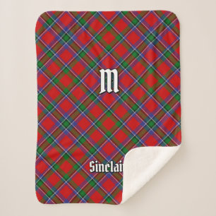 Clan Sinclair Tartan Sherpadecke