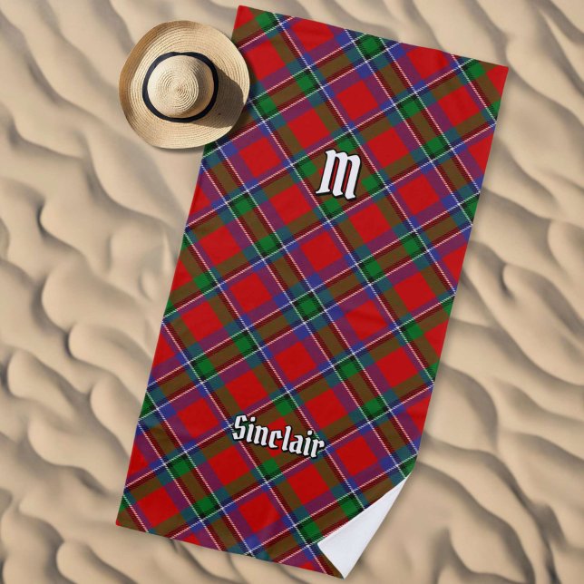 Clan Sinclair Tartan Strandtuch (Von Creator hochgeladen)
