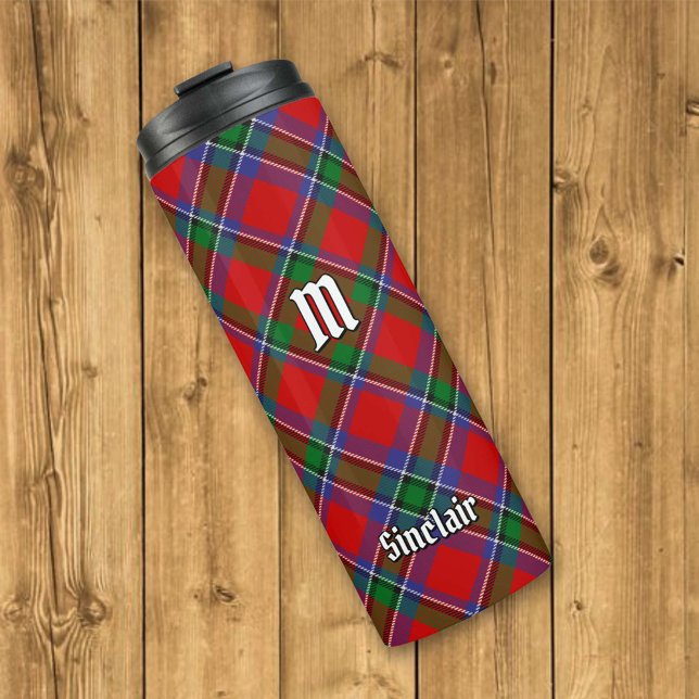 Clan Sinclair Tartan Thermosbecher (Von Creator hochgeladen)