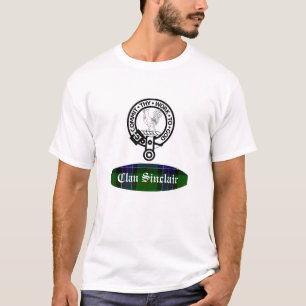 Clan Sinclair Wappen Abzeichen & Tartan individuel T-Shirt