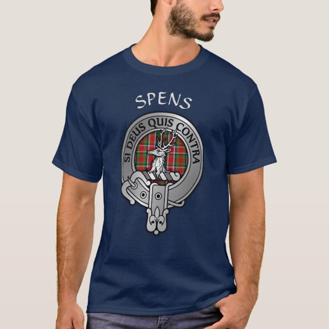 Clan Spens Wappen T-Shirt (Vorderseite)