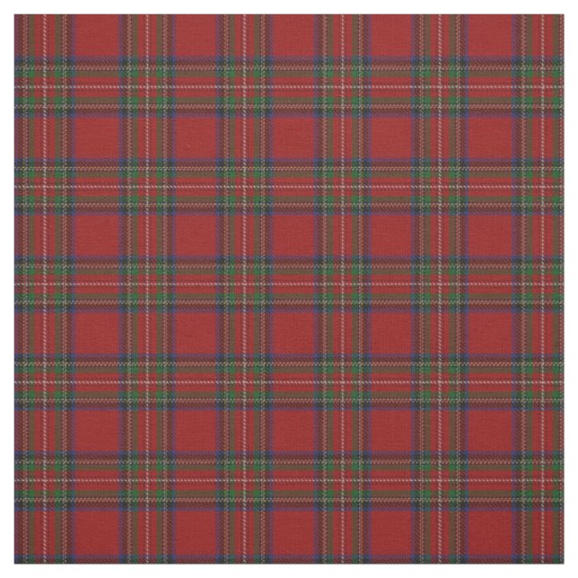 Clan-Stewart königliches rotes schottisches Stoff (Muster)