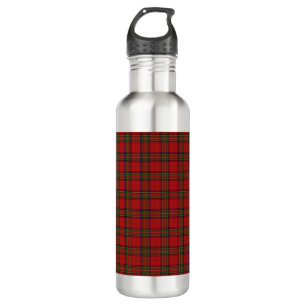Clan Stewart Royal Scottish Tartan Kariert Pattern Edelstahlflasche