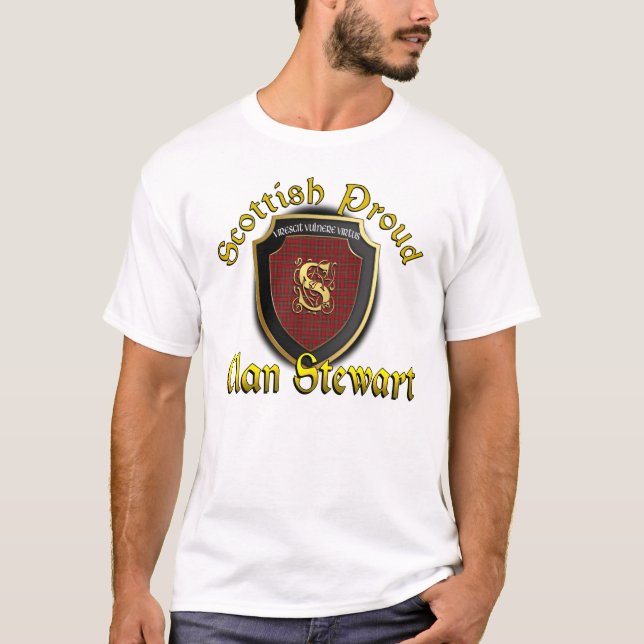 Clan Stewart Scottish Proud Shirts (Vorderseite)