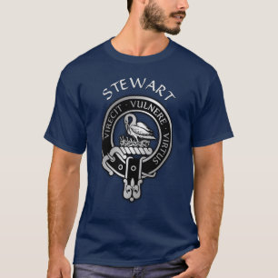 Clan Stewart Stuart Wappen T - Shirt