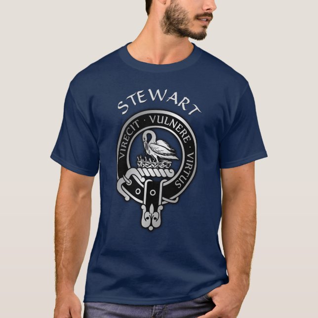 Clan Stewart | Stuart Wappen T - Shirt (Vorderseite)