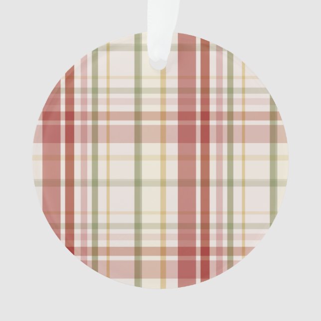 Clan Stewart Tartan Ornament (Vorderseite)