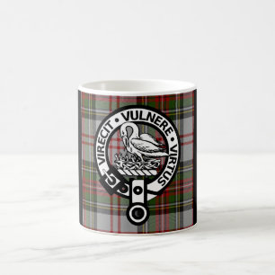 Clan Stewart Wappen & Tartan Kaffeetasse