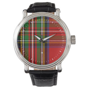 Clan-StewartTartan Armbanduhr