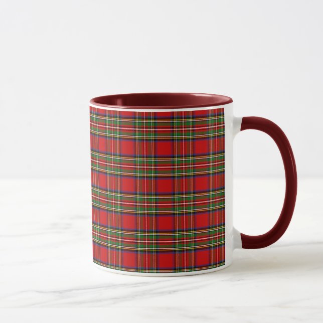 Clan-StewartTartan Tasse (Rechts)