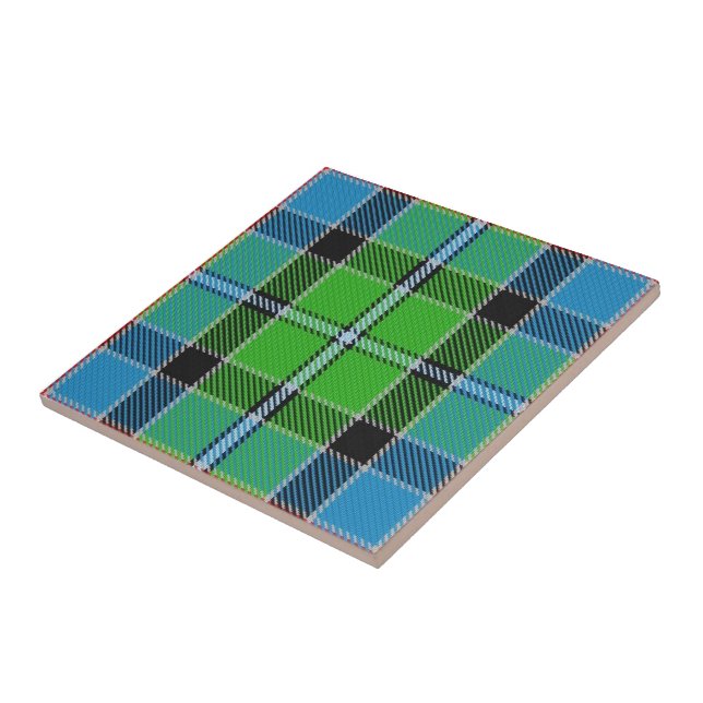 Clan Stirling Tartan Fliese (Seite)
