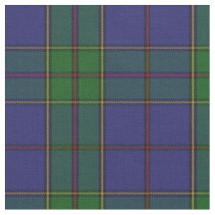 Clan Strachan blaues Rot-GrünScottishTartan Stoff