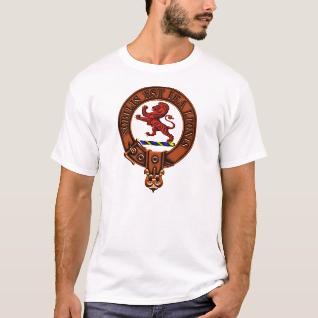 Clan Stuart von hochgebogene Hinterkante T-Shirt (Vorderseite)