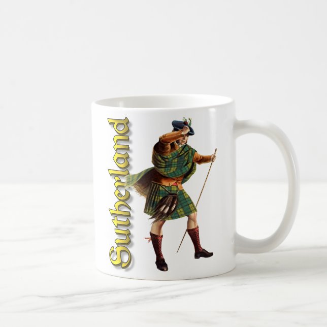 Clan Sutherland Old Scotland Kaffeetasse (Rechts)