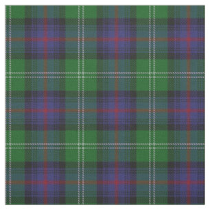 Clan-Sutherland schottischer Tartan-kariertes Stoff