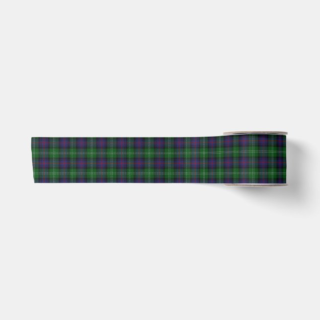 Clan Sutherland Tartan Kariert Satinband (Vorderseite)