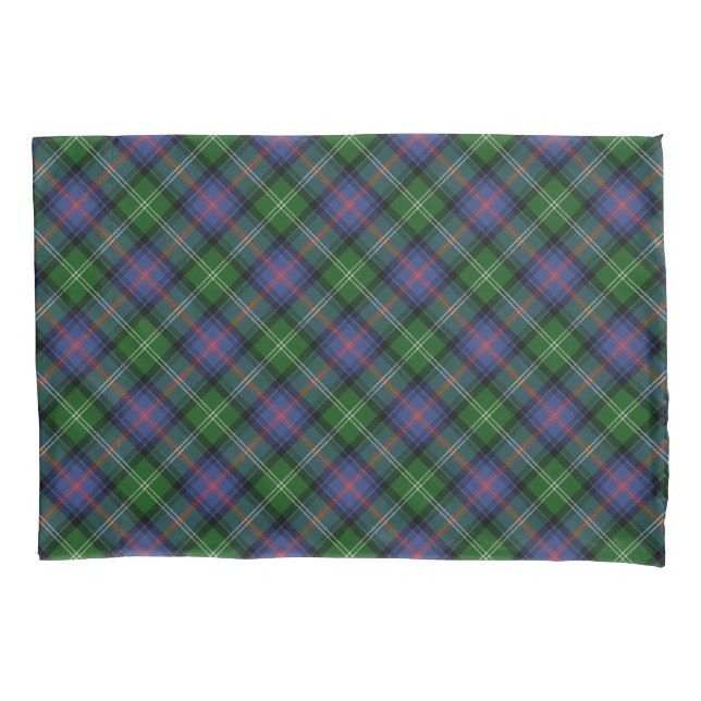 Clan Sutherland Tartan Kissenbezug (Vorderseite)