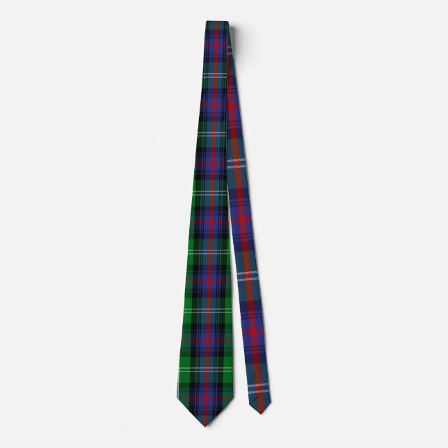 Clan Sutherland Tartan Krawatte (Vorderseite)