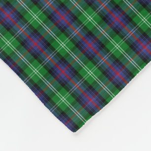 Clan-SutherlandTartan Fleecedecke