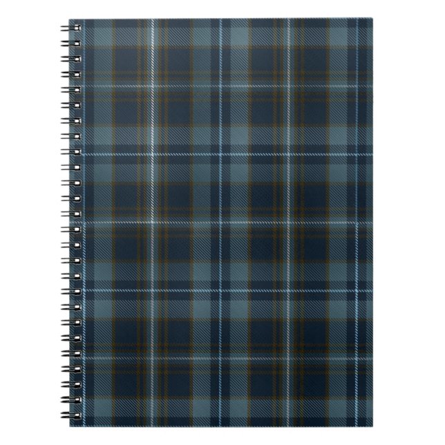 Clan Sverker Tartan Spiral Notebook Notizblock (Vorderseite)