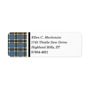 Clan Thompson Blue Dress Tartan