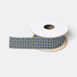 Clan Thompson Blue Dress Tartan Satinband