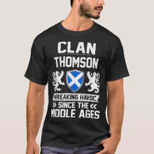 Clan Thomson Scottish Family Clan Scotland erlitt  T-Shirt