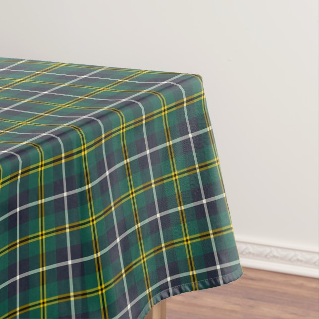 Clan Turnbull Jagd Tartan Marine und Green Kariert Tischdecke (Beispiel)