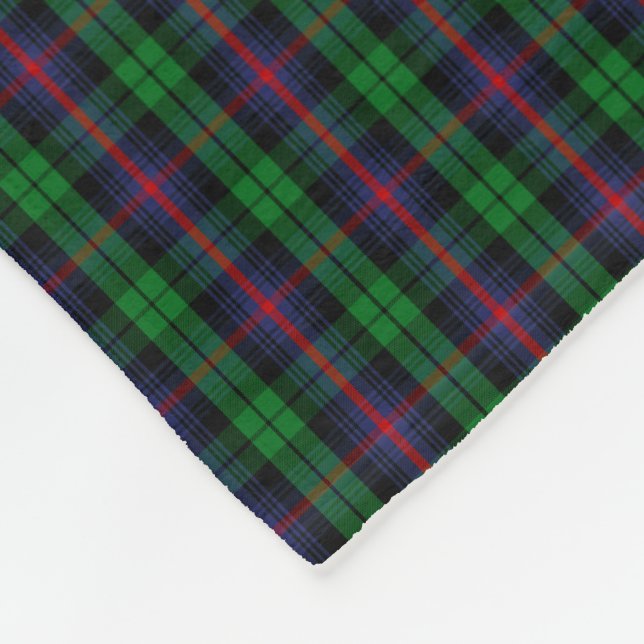 Clan Urquhart Tartan Fleecedecke (Ecke)