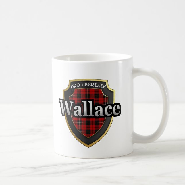 Clan Wallace Scottish Dynsty Tartan Tasse Cups (Rechts)