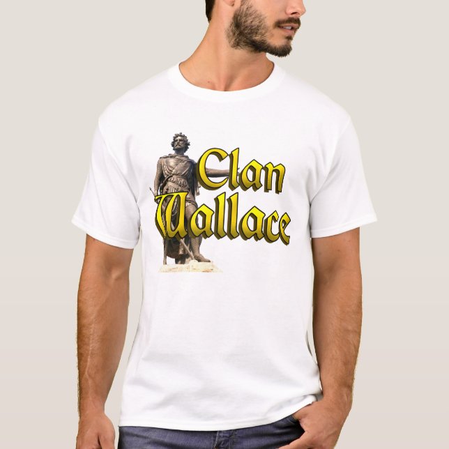 Clan Wallace Scottish Freedom Shirt (Vorderseite)