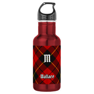 Clan Wallace Tartan Edelstahl-Wasserflasche Edelstahlflasche