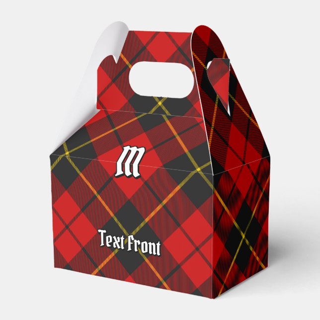 Clan Wallace Tartan Gevor Box Geschenkschachtel (Vorderseite)