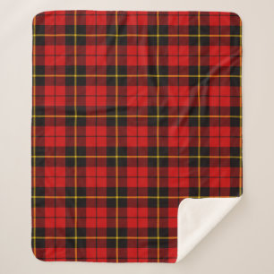 Clan Wallace Tartan Kariert Sherpadecke