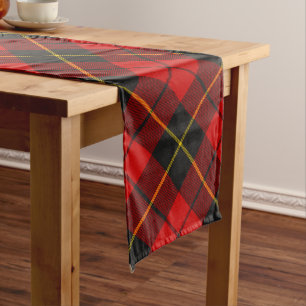 Clan Wallace Tartan Long Table Runner Großer Tischläufer